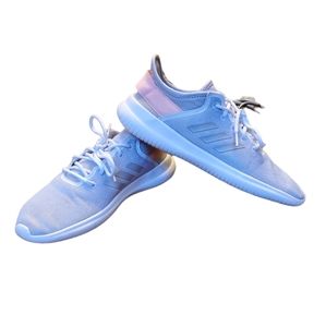 Women's White Cloudfoam Qt Flex Shoes / Size 9.5